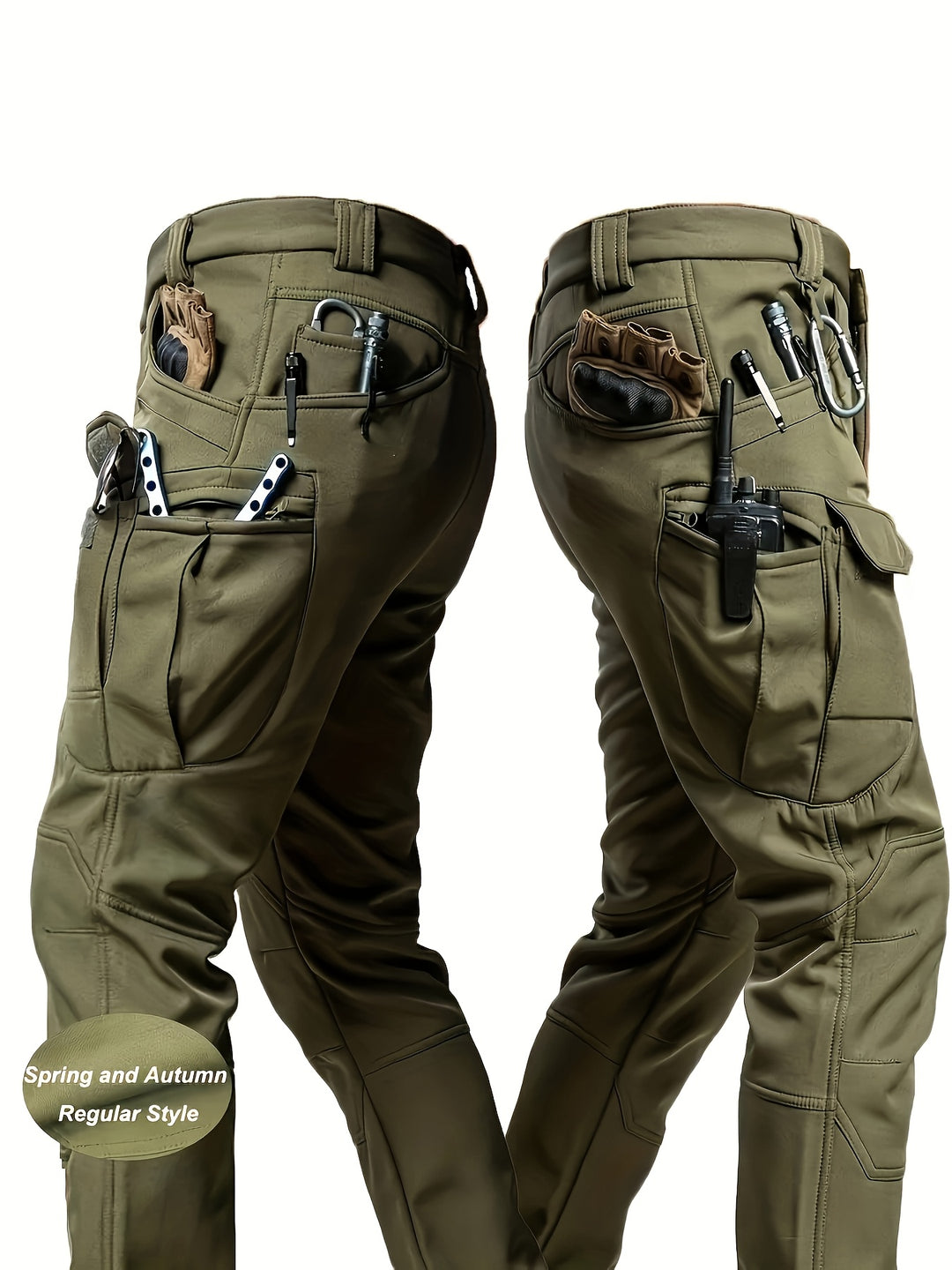 Curtis | Multi-Pocket Utility Trousers