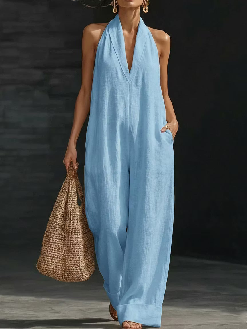 Renata | Relaxed Wide-Leg Jumpsuit