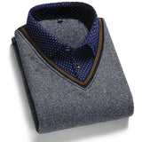 Julian | Layered Mock-Collar Jumper