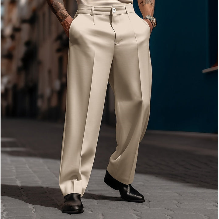 Leland | Tailored Straight-Leg Trousers