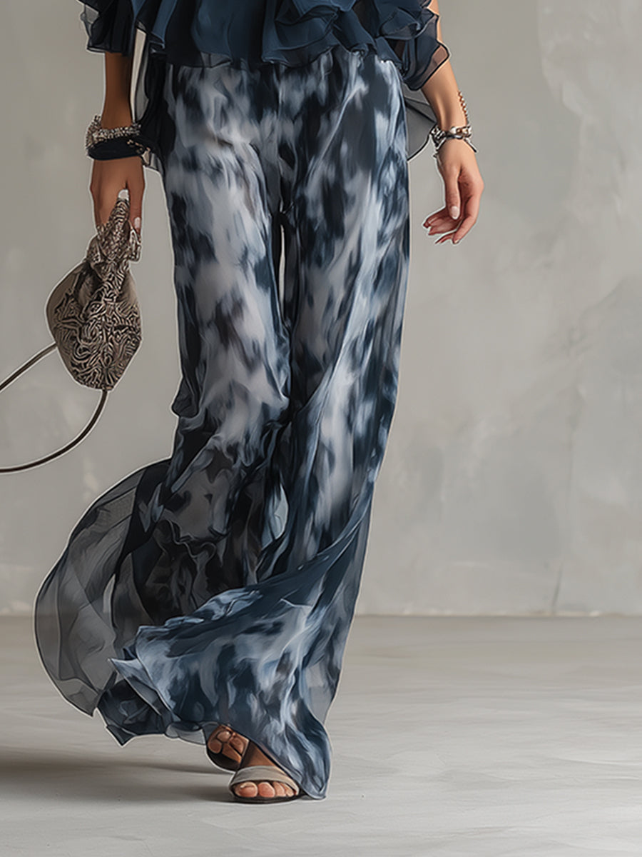 Wren | Flowing High-Neck Two-Piece Set