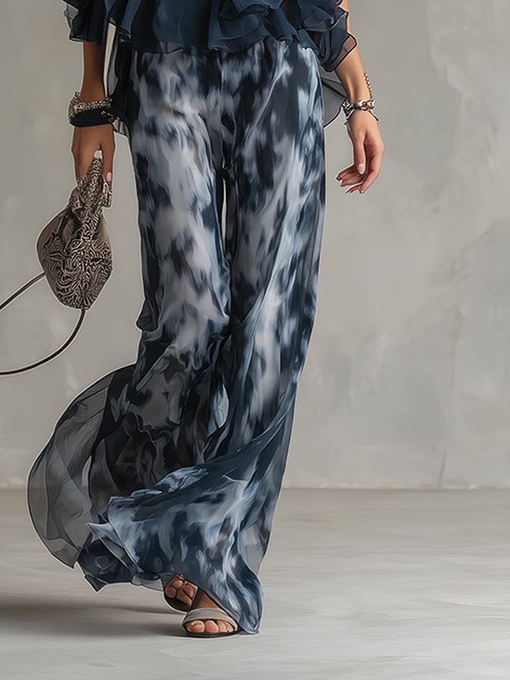 Wren | Flowing High-Neck Two-Piece Set