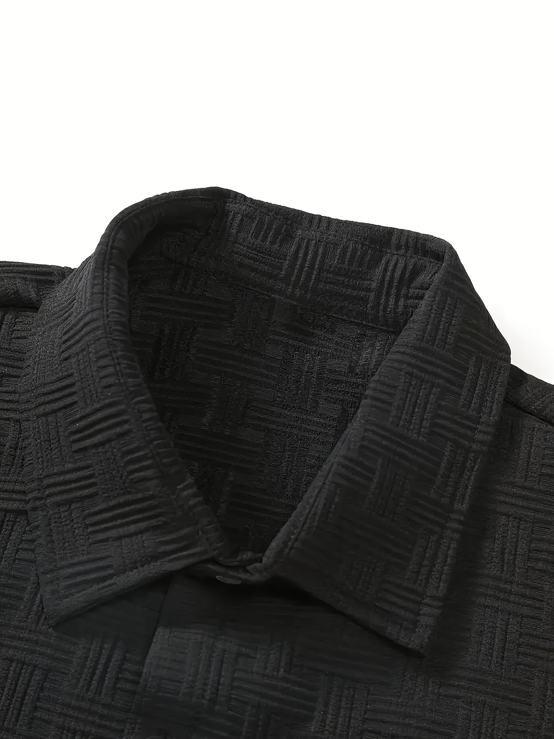 Jasper | Textured Short-Sleeve Two-Piece Set