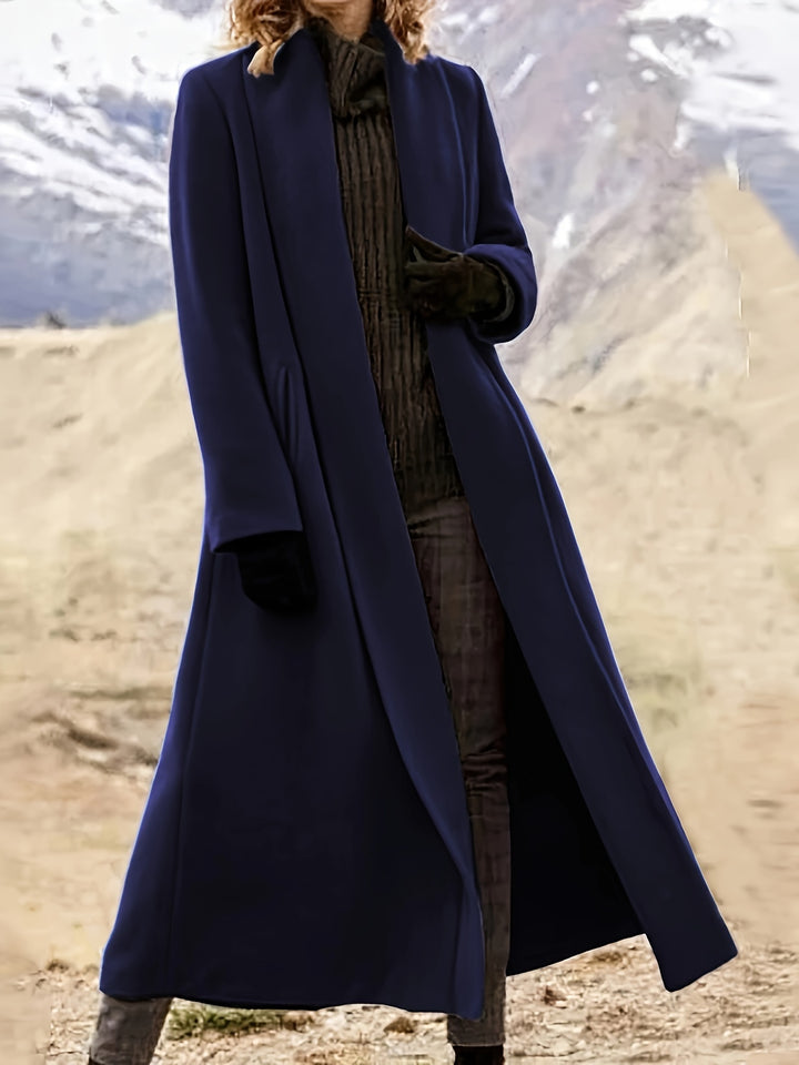 Clarissa | Longline Draped Coat