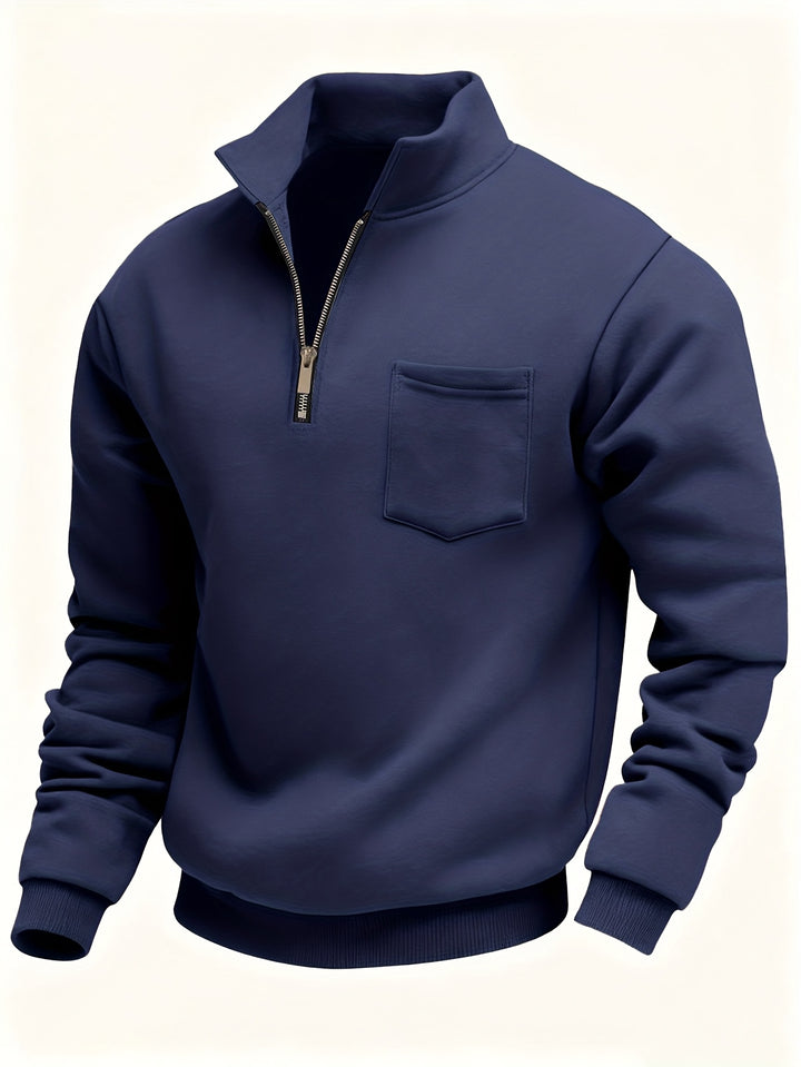 Graham | Refined Half-Zip Pullover