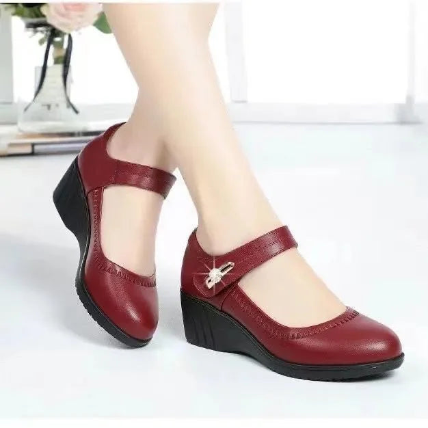 Lorna | Elegant Comfort Wedge Shoes