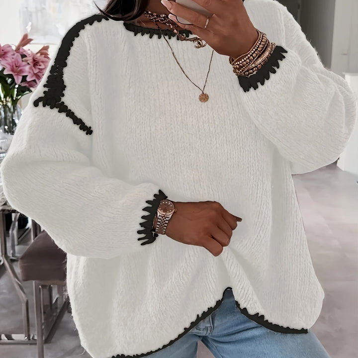 Marlene | Relaxed Boat Neck Sweater