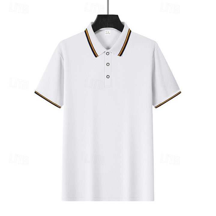 Gerald | Refined Short-Sleeve Polo Shirt