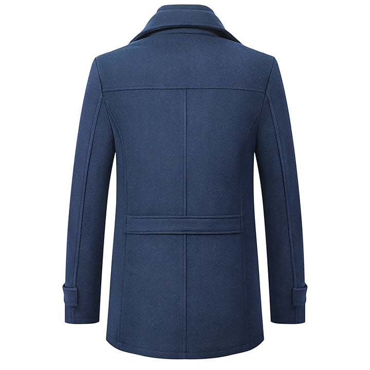 Franklin | Layered-Collar Business Coat