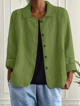 Enid | Relaxed Collared Shirt
