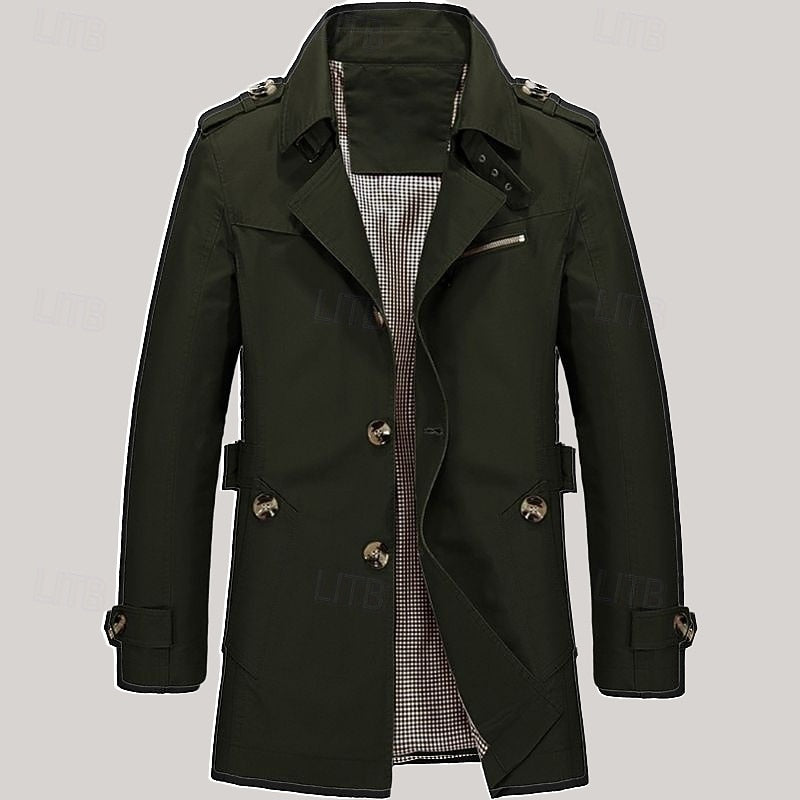 Warren | Refined Single-Breasted Trench Coat