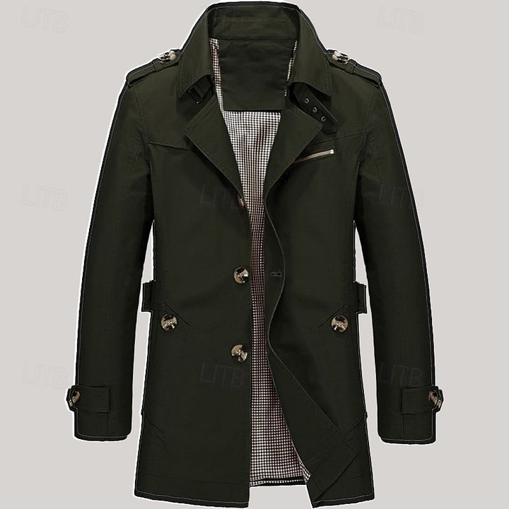 Warren | Refined Single-Breasted Trench Coat