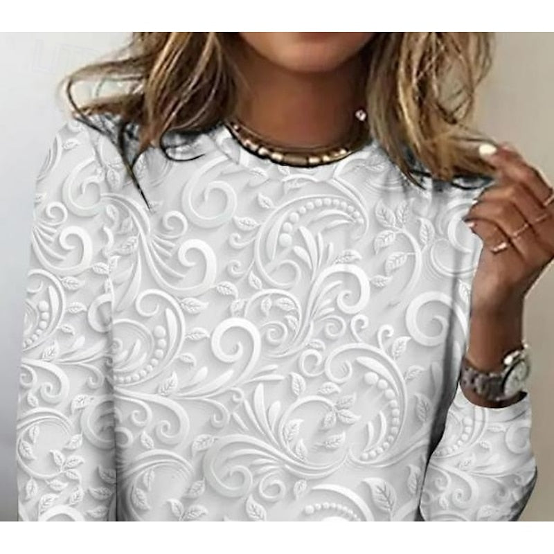 Adelaide | Elegant Floral Tunic