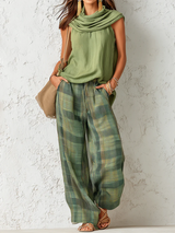 Sybil | Relaxed Wide-Leg Two-Piece Set