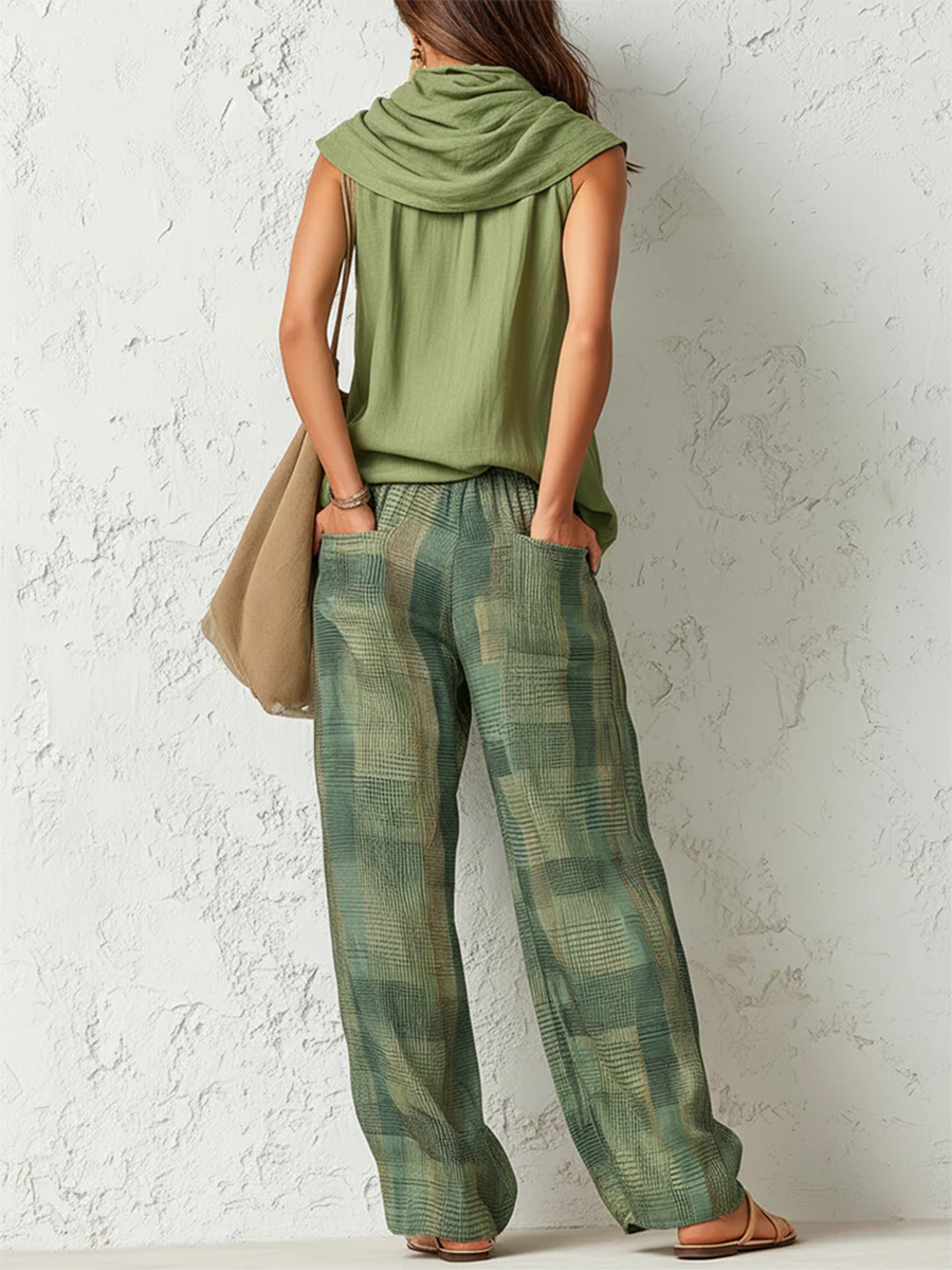 Sybil | Relaxed Wide-Leg Two-Piece Set