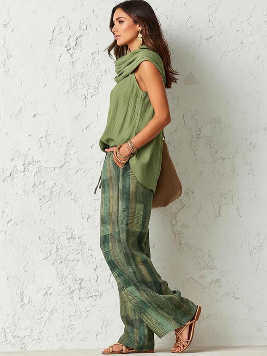 Sybil | Relaxed Wide-Leg Two-Piece Set