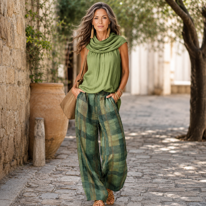 Sybil | Relaxed Wide-Leg Two-Piece Set