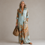 Marisol | Flowing Print Maxi Dress