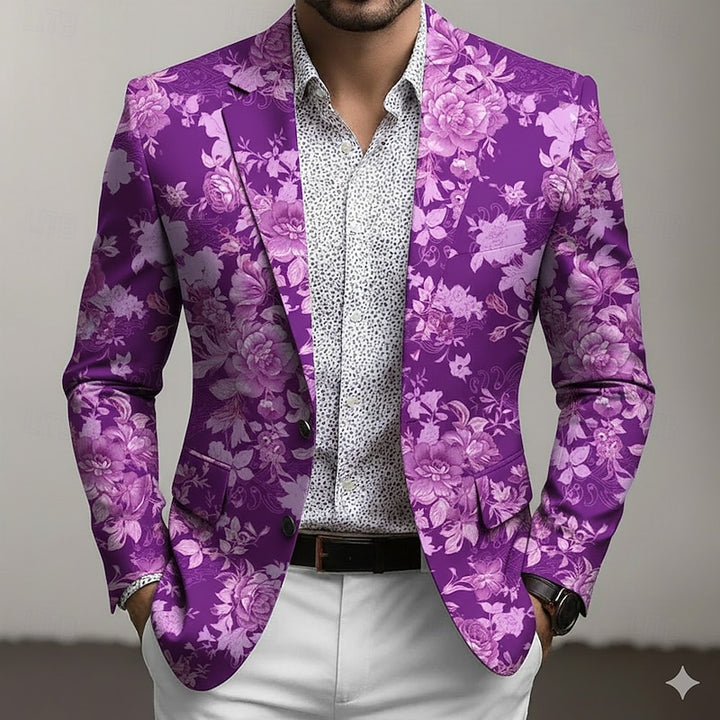 Gideon | Floral Tailored Blazer
