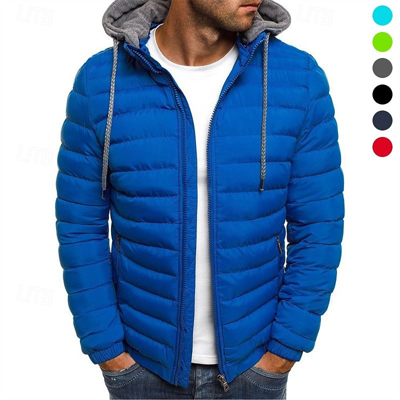 Nolan | Hooded Quilted Puffer Jacket