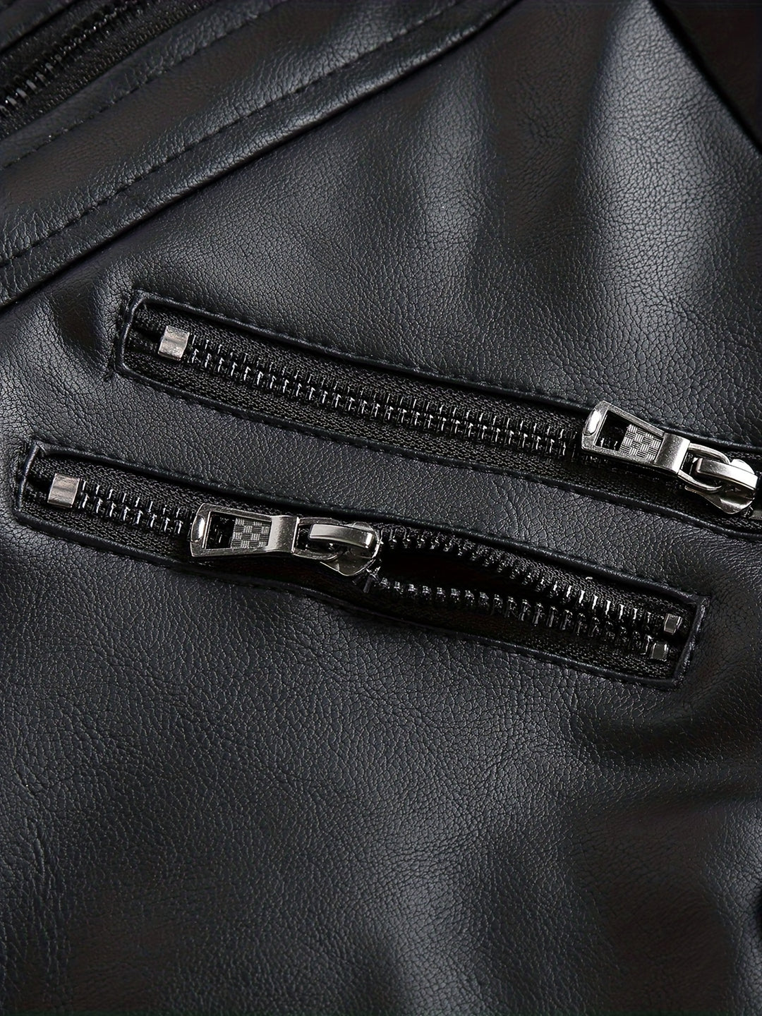 Nolan | Hooded Full-Zip Moto Jacket