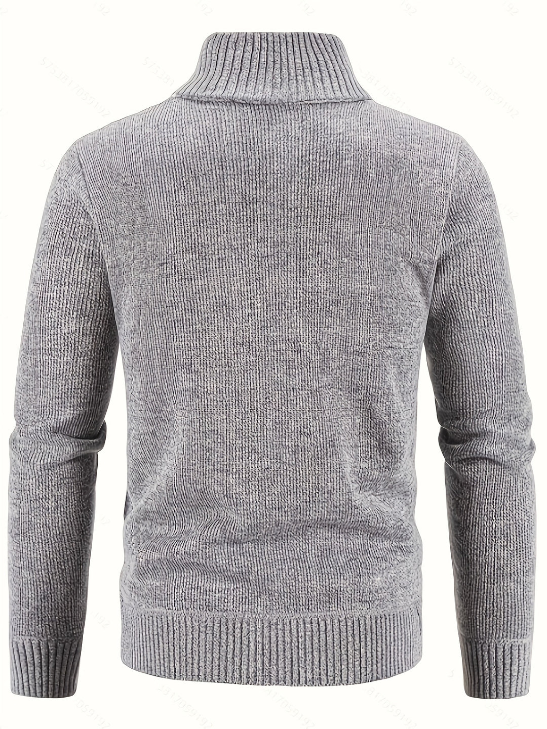 Alistair | Textured Full-Zip Cardigan