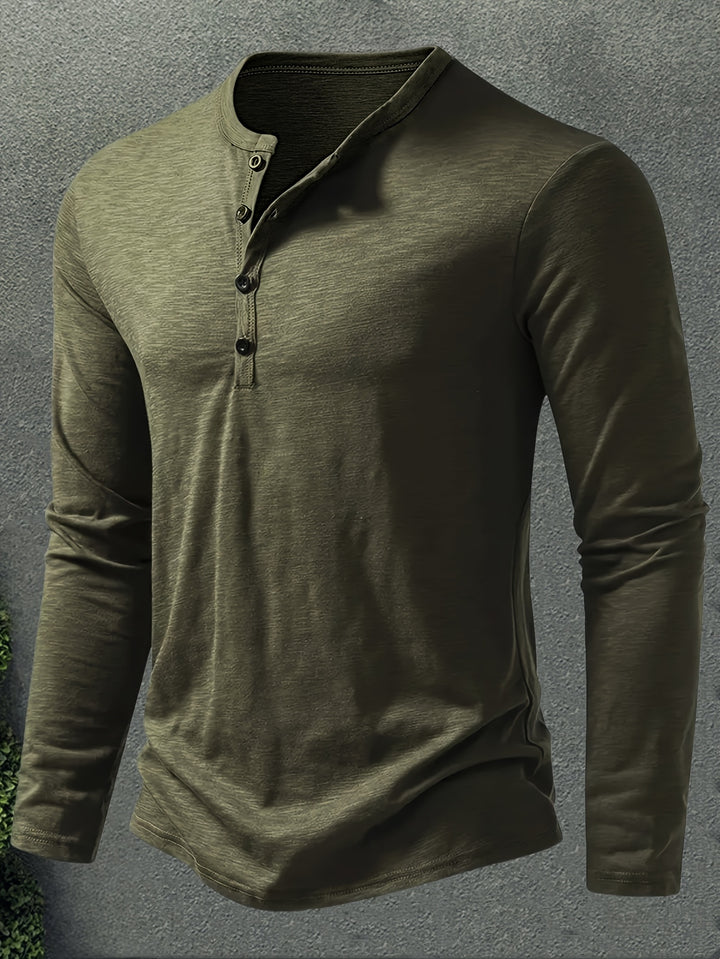 Marshall | Refined Long-Sleeve Henley
