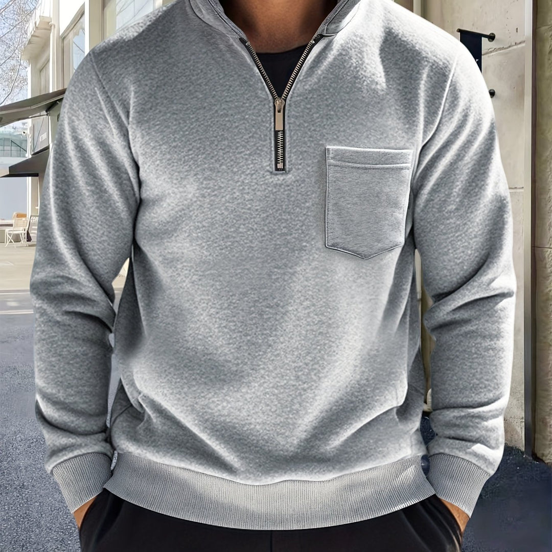 Graham | Refined Half-Zip Pullover