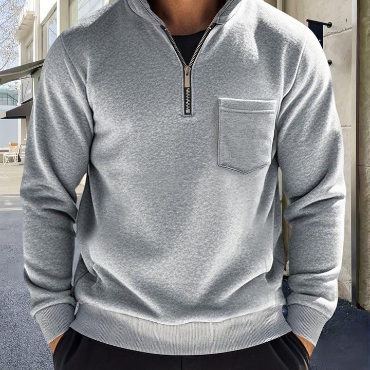 Graham | Refined Half-Zip Pullover