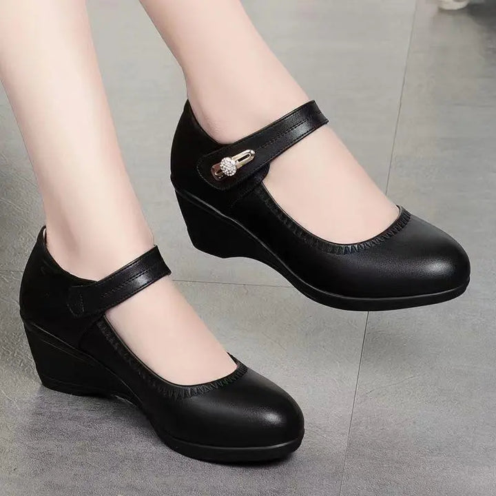 Lorna | Elegant Comfort Wedge Shoes