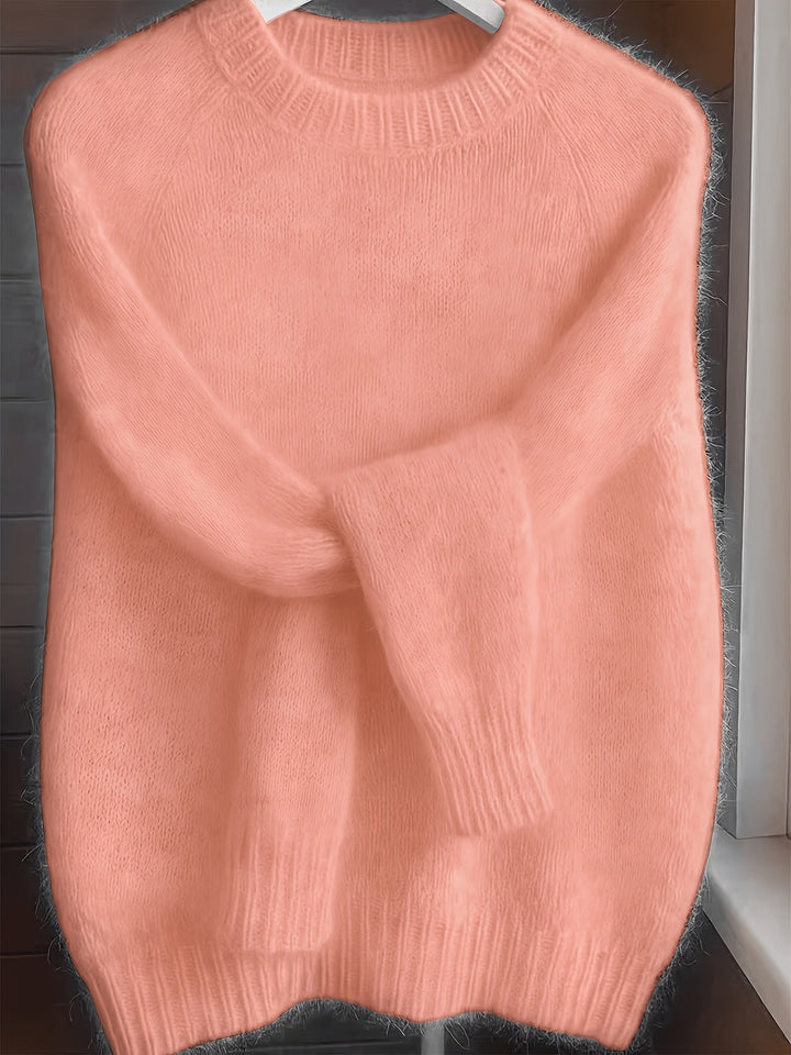 Camilla | Softly Textured Round-Neck Jumper