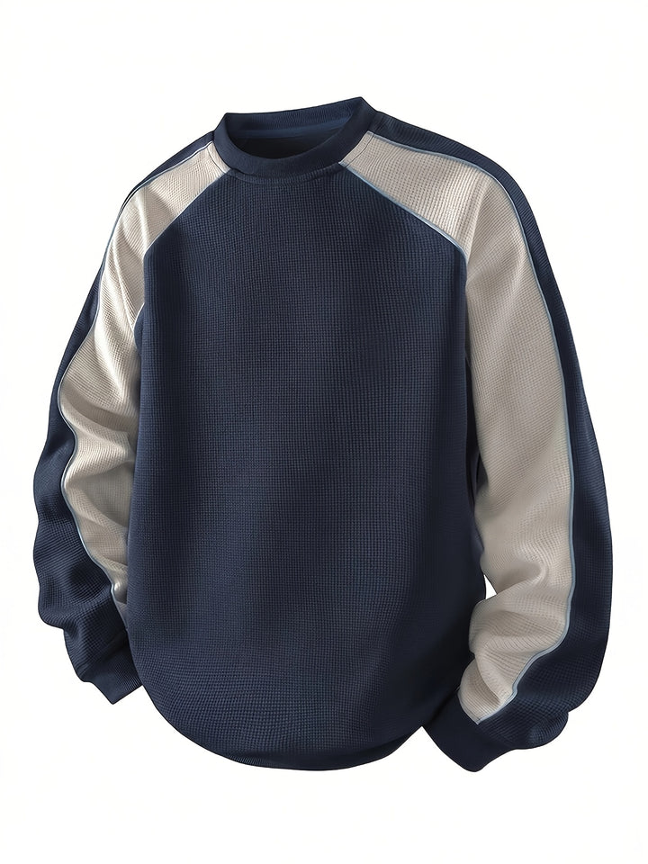 Elliot | Colour-Block Crew Neck Sweatshirt