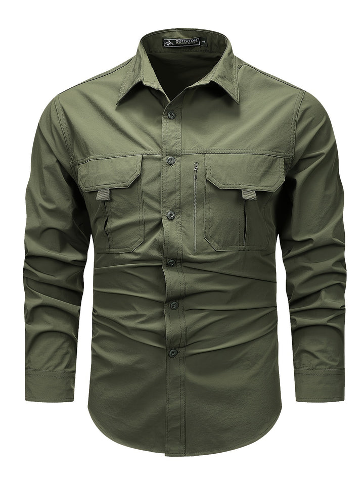 Landon | Utility Multi-Pocket Shirt