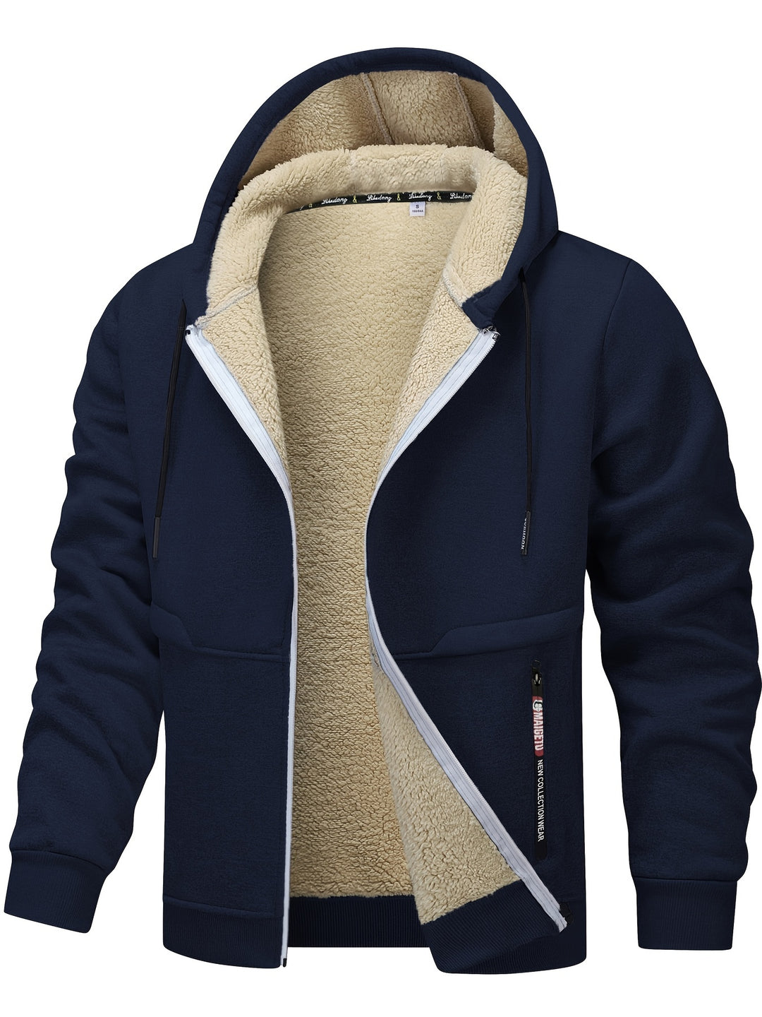 Leonard | Cosy Hooded Zip-Up Jacket