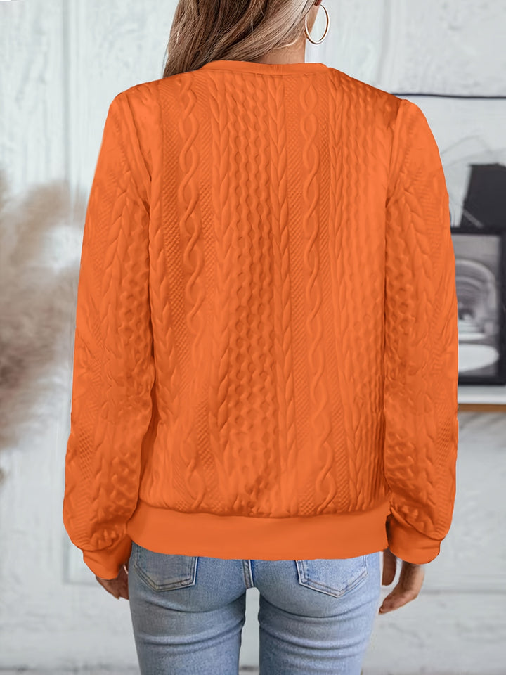 Nadine | Textured Zip-Up Jacket