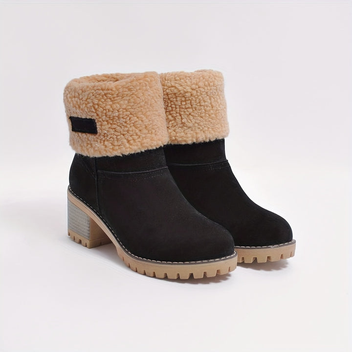 Rita | Cosy Cuffed Ankle Boots