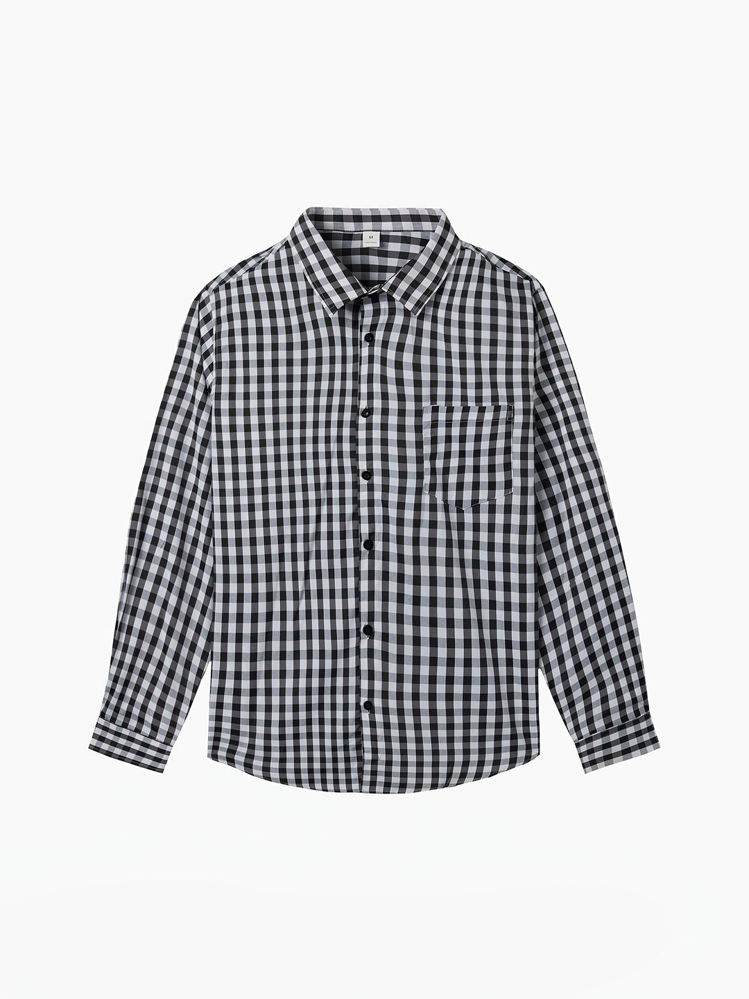 Miles | Gingham Check Long Sleeve Shirt