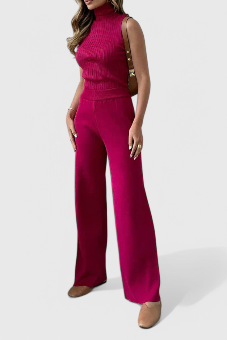 Vesper | Elegant Soft-Knit Three-Piece Set