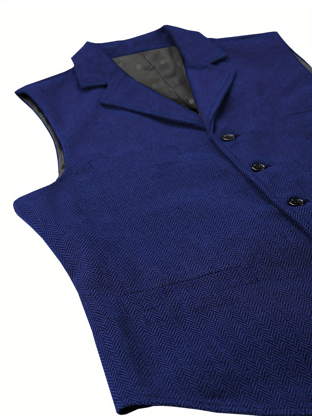 Grayson | Tailored Herringbone Waistcoat
