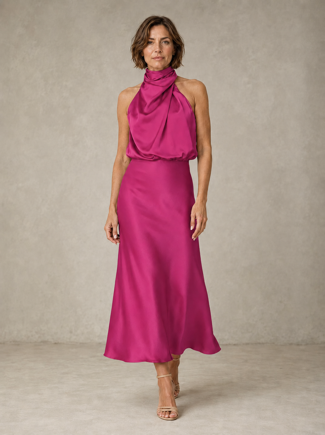 Adaline | Halter Evening Dress