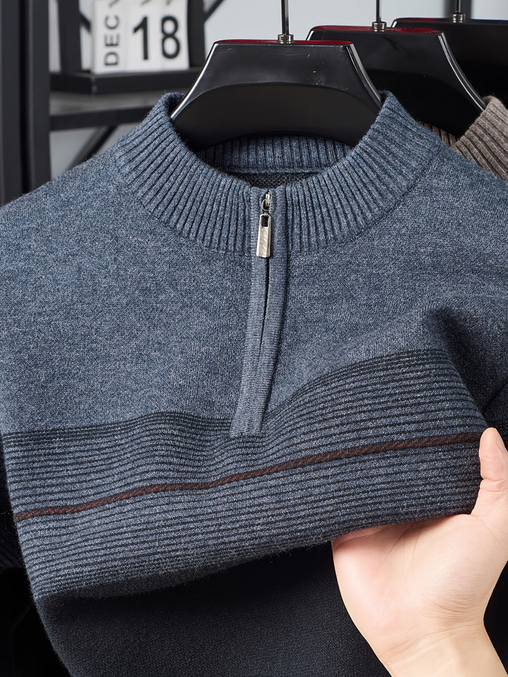 Redmond | Half-Zip Mock Neck Jumper