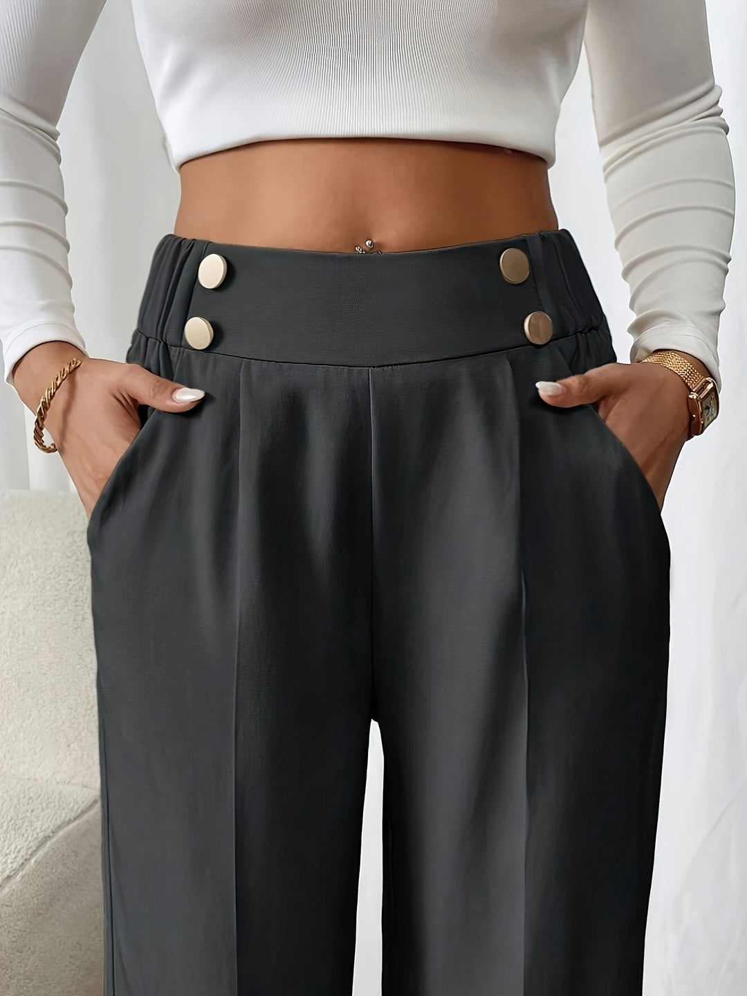 Amelia | Tailored Straight-Leg Trousers