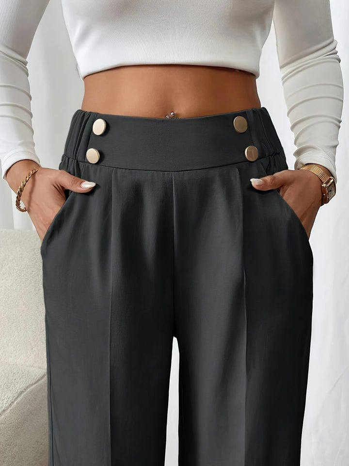 Amelia | Tailored Straight-Leg Trousers