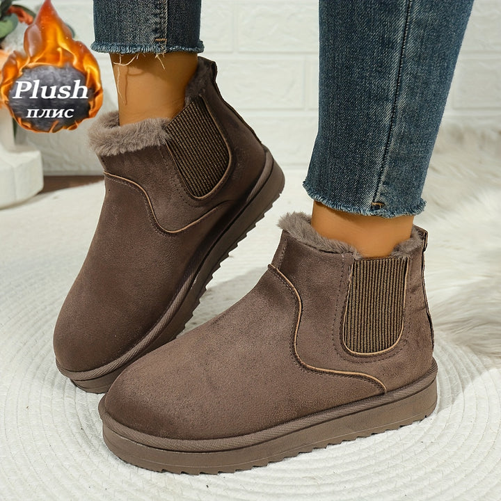 Freya | Cosy Platform Ankle Boots
