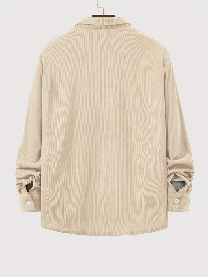 Sheldon | Relaxed Textured Button-Up Shirt