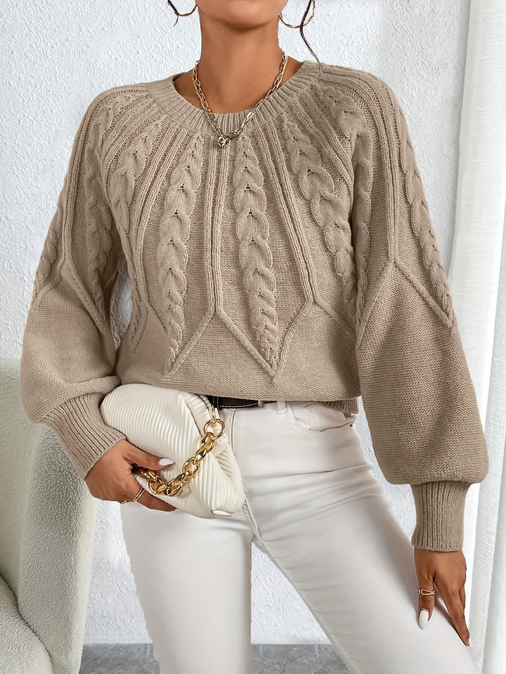 Grace | Chunky Cable-Knit Sweater