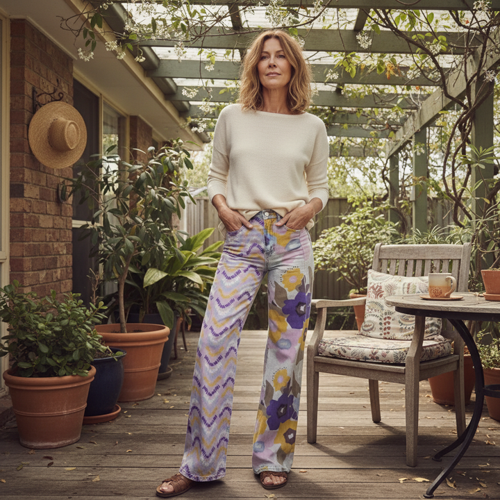Renata | Artistic Wide-Leg Trousers