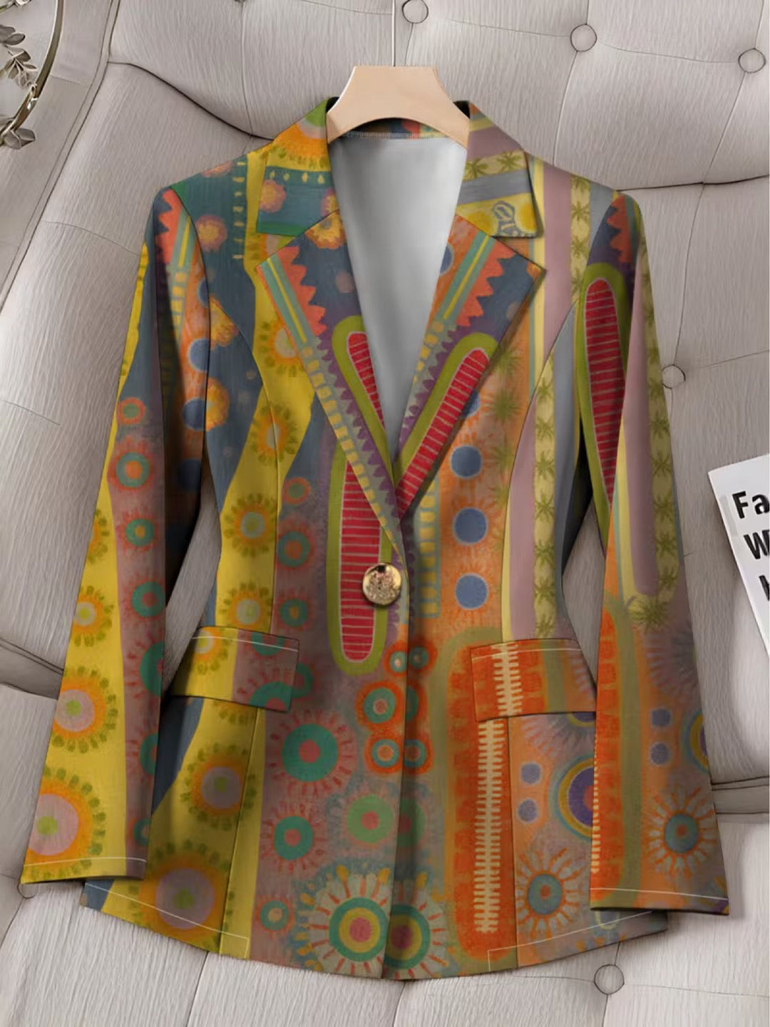 Juliette | Artful Medallion Blazer