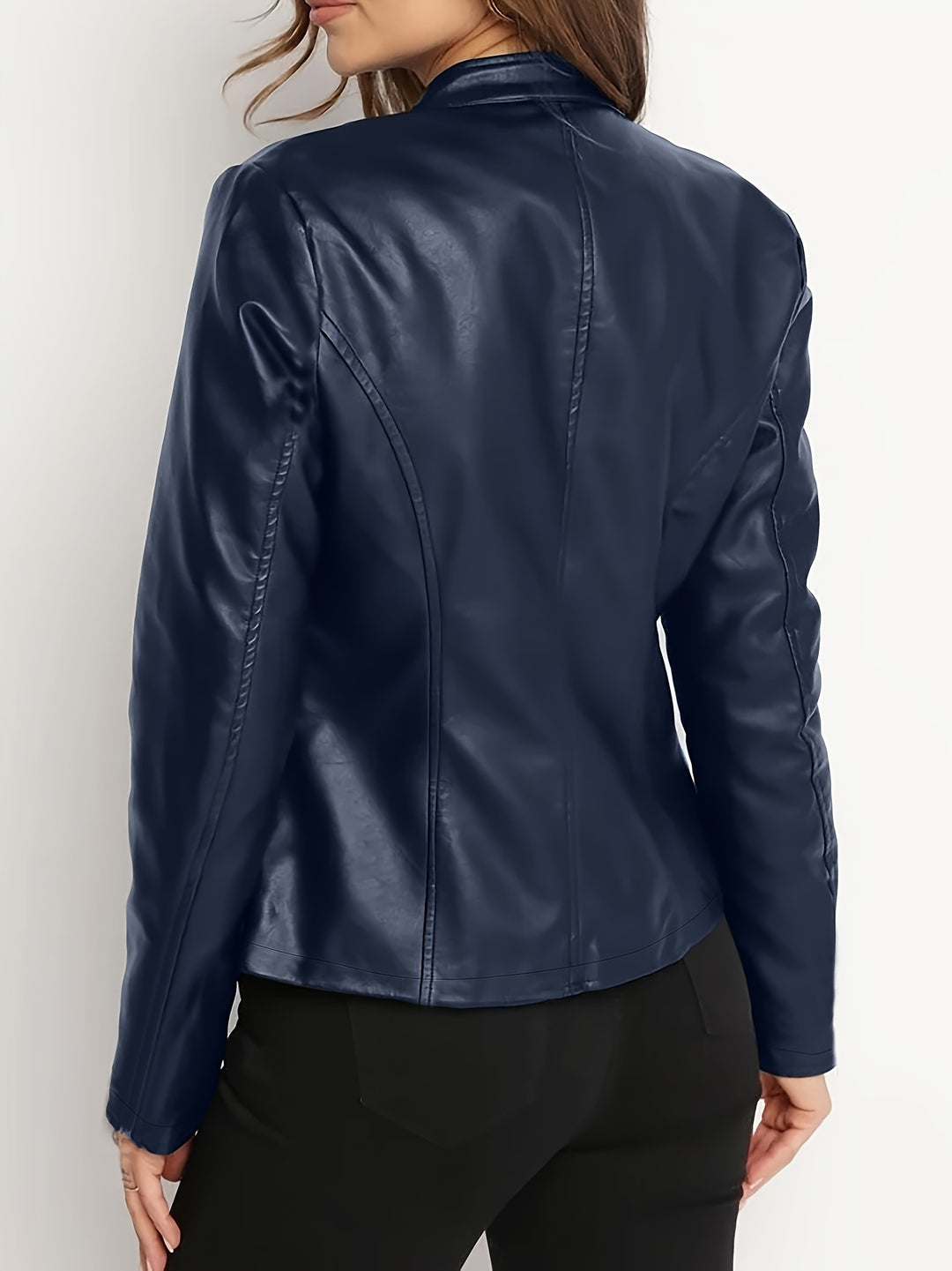 Melinda | Structured Zip-Front Jacket