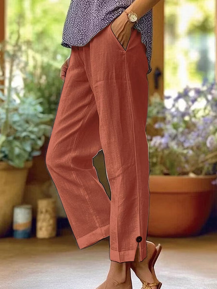 Sadie | Relaxed Straight Trousers